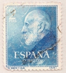 Stamps : Europe : Spain :  Dr. Ramón y Cajal