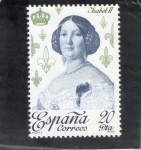 Stamps : Europe : Spain :  2502- ISABEL II