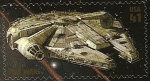 Stamps United States -  Star Wars - Nave Millennium Falcon 
