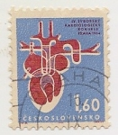 Stamps : Europe : Czechoslovakia :  IV Congreso Europeo de Cardiología