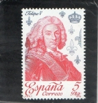 Stamps : Europe : Spain :  2496- FELIPE V