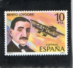 Stamps : Europe : Spain :  2596- BENITO LOYGORRI