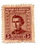 Stamps : America : Uruguay :  GERVASIO JOSE ARTIGAS