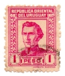 Stamps Uruguay -  GERVASIO JOSE ARTIGAS