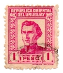 Sellos del Mundo : America : Uruguay : GERVASIO JOSE ARTIGAS