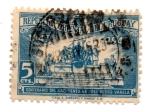 Stamps Uruguay -  -CENTENARIO NACIMIENTO de JOSE PEDRO VARELA-1945