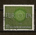 Stamps : Europe : Germany :  Tema Europa.