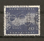 Stamps : Europe : Germany :  Juegos Olimpicos de Roma.
