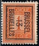 Stamps Belgium -  Scott  92  Cifras