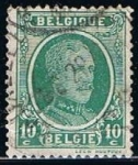 Stamps Belgium -  Scott  148  Rey Alberto I