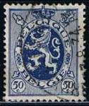Stamps Belgium -  Scott  207  Leon Heraldico