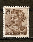 Stamps Italy -  Obras de Miguel Angel.
