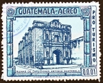 Stamps Guatemala -  PRO TURISMO - Ruinas de Capuchinas Antigua Guatemala