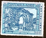 Stamps Guatemala -  PRO TURISMO Portada de las Ruinas de San Francisco Antigua Guatemala