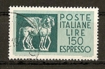 Stamps Italy -  Correo Urgente - Arte Etrusco (Museo de Tarquinia.)