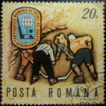 Stamps : Europe : Romania :  Campeonato Mundial de Hockey Hielo 1970