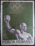 Sellos de Europa - Rumania -  Juegos Olímpicos Munich 1972