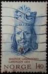 Stamps Norway -  Magnus Lagabøters landslov 1274
