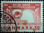 Stamps Denmark -  Centenario de La Real Academia Danesa de Música