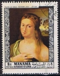 Stamps Bahrain -  Palma le vielux mother Day
