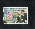 Stamps Spain -  2576- 50 ANIVº DE LA PRIMERA EXPOSICION FILATELICA NACIONAL