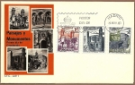 Stamps Spain -  Paisajes y monumentos - Catedral de Ceuta - Llivia(Gerona) - Sta. Mª del Mar(Barcelona) - SPD
