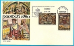 Stamps Spain -  Navidad 1980 - La Coruña  - SPD