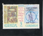 Stamps Spain -  2506 -MILENARIO DE LA CONSAGRACION DE LA 3º BASILICA DEL MONASTERIO DE RIPOLL 