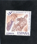 Stamps Spain -   2397- VII CENTENARIO DE LA MUERTE DEL REY D. JAIME I