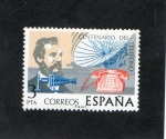 Stamps Spain -  2311- CENTENARIO DEL TELEFONO