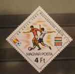 Stamps Hungary -  mundial futbol españa 82