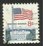 Stamps United States -  La Casa Blanca