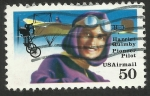 Stamps United States -  Harriet Quimby. Pionera de la aviación