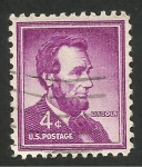 Sellos del Mundo : America : Estados_Unidos : Lincoln