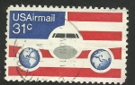 Sellos de America - Estados Unidos -  Air Mail