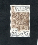 Stamps Spain -  2321- BIMILENARIO DE ZARAGOZA ( mosaico de Orfeo )