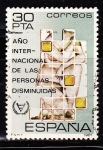 Stamps Spain -  E2612 Personas disminuidas (340)