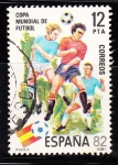 Stamps Spain -  E2613 Mundial de Futbol (341)