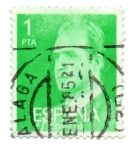 Stamps : Europe : Spain :  1977-jJUAN CARLOS I-FOSFORESCENTE-Tipo hd