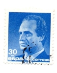 Stamps Spain -  JUAN CARLOS I-PAPEL FOSFORESCENTE