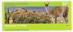 Stamps Argentina -  Guanaco (Los Cardones)