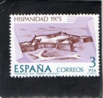 Sellos de Europa - Espa�a -  2295- HISPANIDAD 1975 FORTALEZA STA. TERESA- URUGUAY