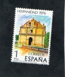 Sellos de Europa - Espa�a -  2371- HISPANIDAD 1976 IGLESIA DE NICOYA-COSTA RICA