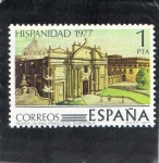 Stamps Spain -  2439- HISPANIDAD 1977 IGLESIA DE SAN FRANCISCO- GUATEMALA
