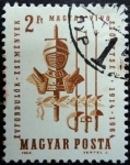Stamps Hungary -  50 Aniversario de la Asociación Juvenil Húngara de Esgrima
