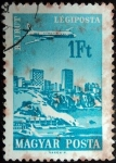 Stamps Hungary -  Hungarian Airways sobre Beirut