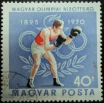 Stamps Hungary -  Centenario del Comité Olímpico de Hungría