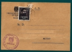 Stamps Spain -  Centenario nacimiento de Isaac Albéniz -  Tarjeta Delegación Provincial de Trabajo