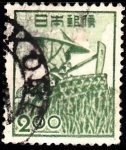 Stamps Japan -  Farming (Agricultura)