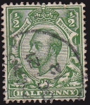 Stamps United Kingdom -  rey george v